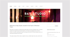 Desktop Screenshot of baystudiowicklow.com