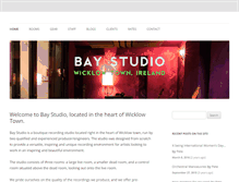 Tablet Screenshot of baystudiowicklow.com